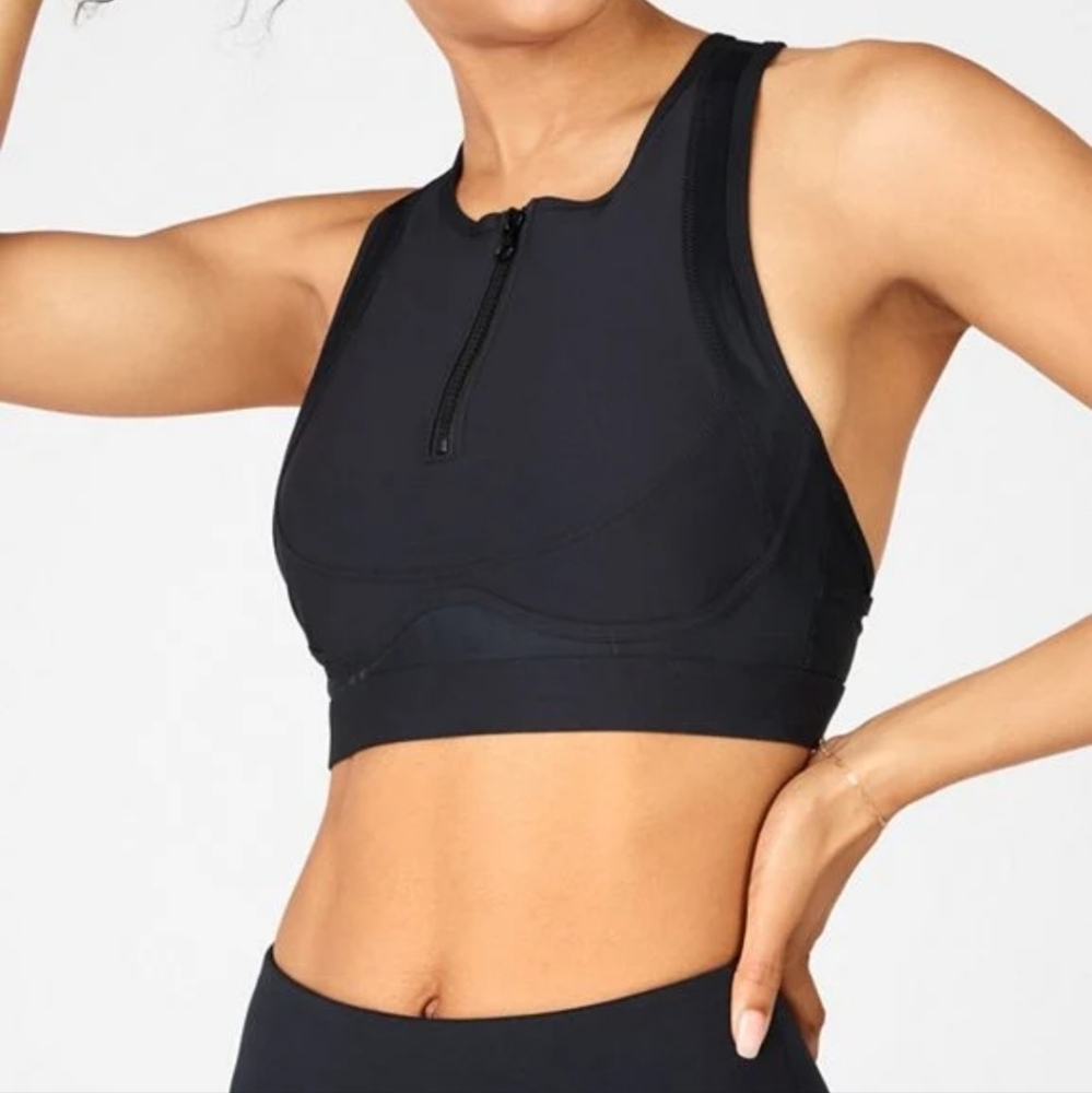Fabletics Black Sports Bra